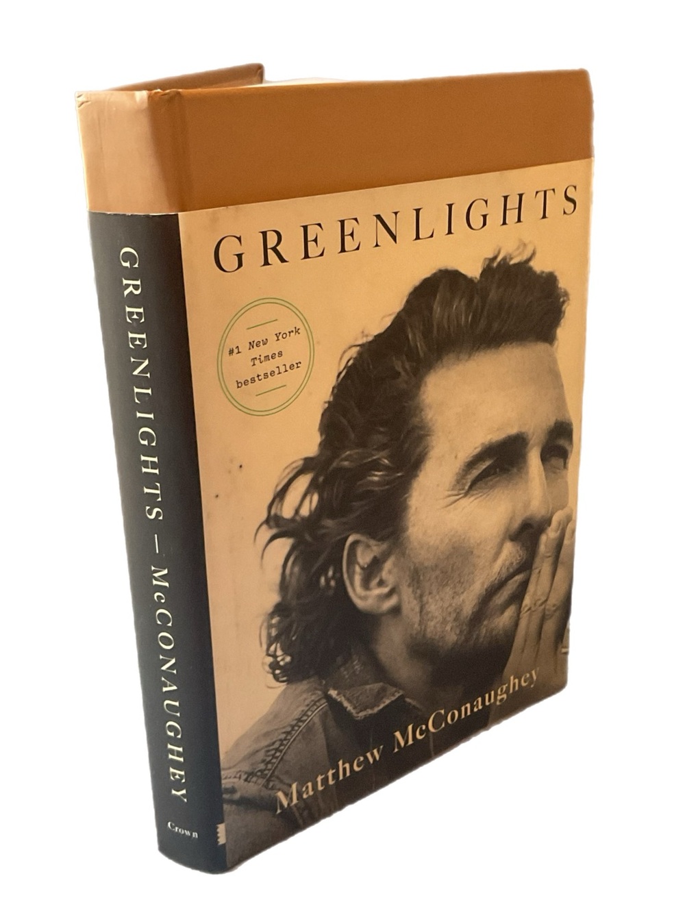 Greenlights by Matthew McConaughey autobiography 2020 No1 Bestseller Inspiring